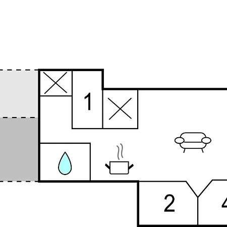 Three-bedroom Holiday In * Fårvang